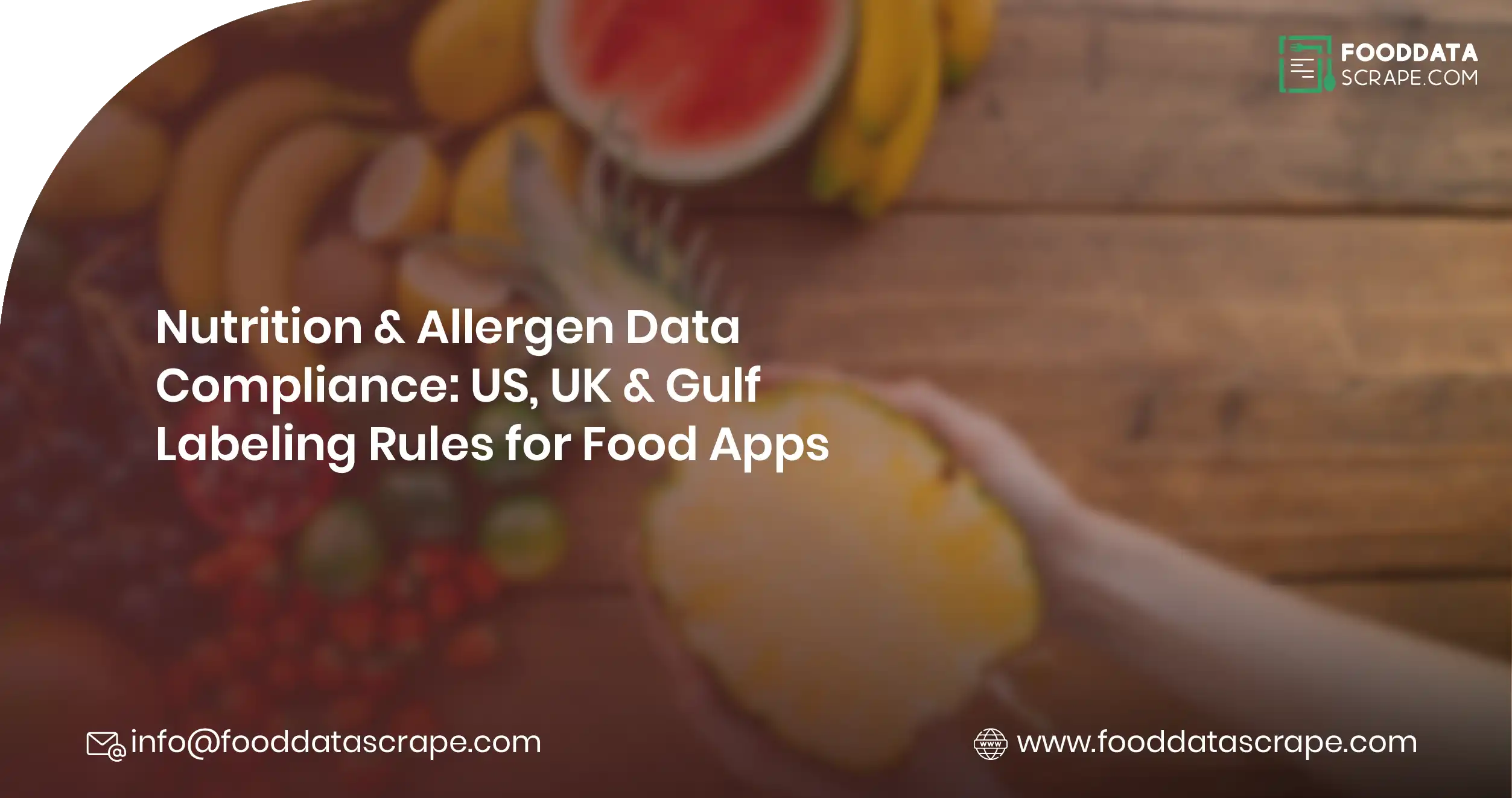 Nutrition & Allergen Data Compliance: US, UK & Gulf Labeling Rules for Food Apps